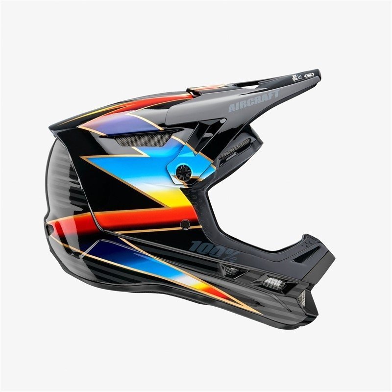 Шлем 100% Aircraft Composite Helmet (Knox/Black, M, 2021 (80004-459-11))