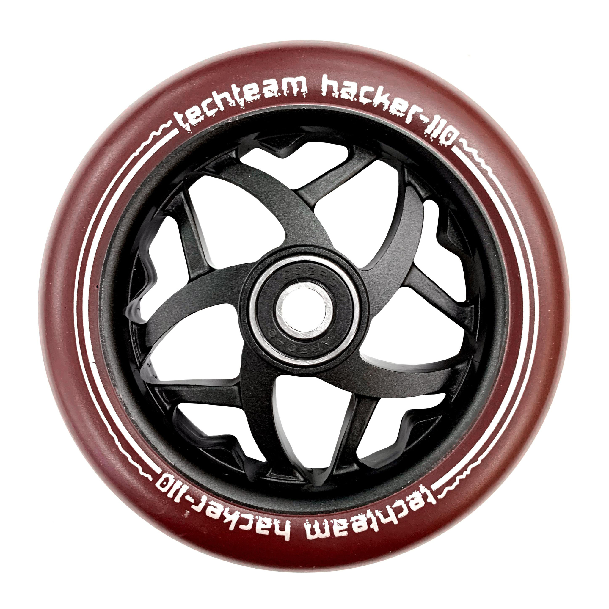 Колесо для самоката TechTeam W-H2, 110мм (Hacker), коричневый