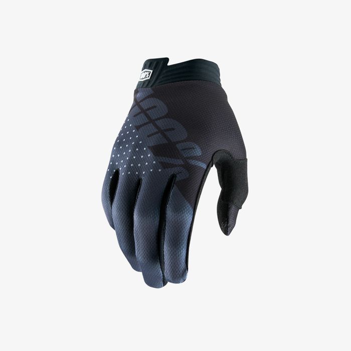 Перчатки велосипедные 100% ITrack Glove Black/Charcoal M (10015-057-11)