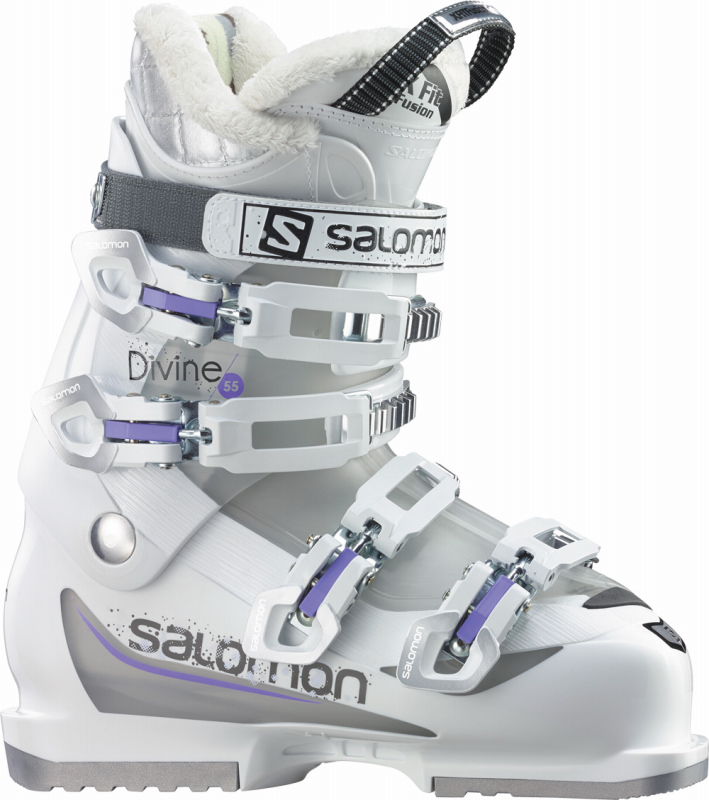Ботинки горнолыжные SALOMON DIVINE 55 женские 24.0 (Белый)