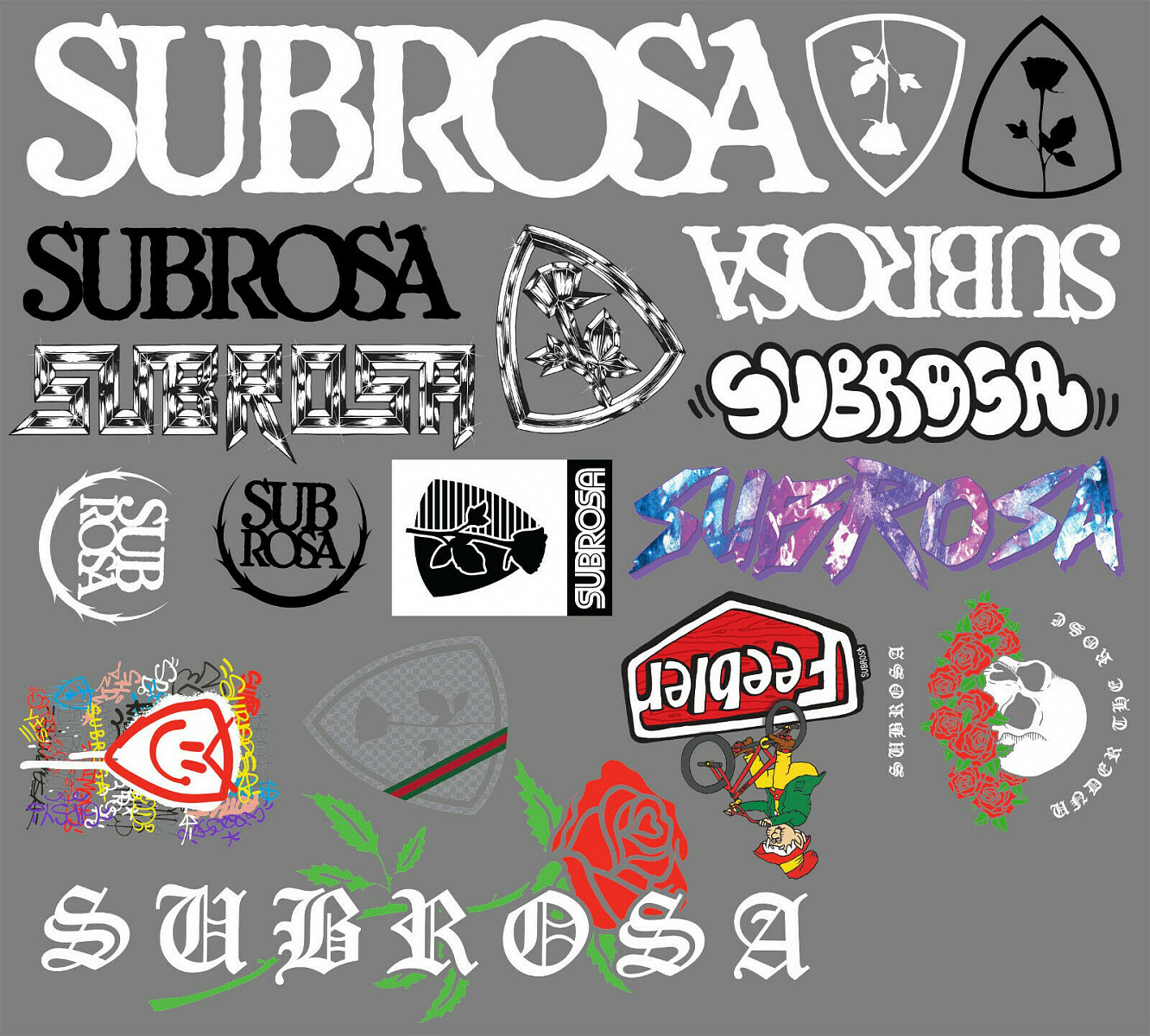 Наклейка Subrosa Sticker Pack 2019 2019 ((мульти) арт: 506-19000)