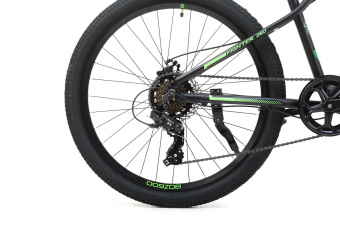 Велосипед 26" BOZGOO Fighter 16" black/green