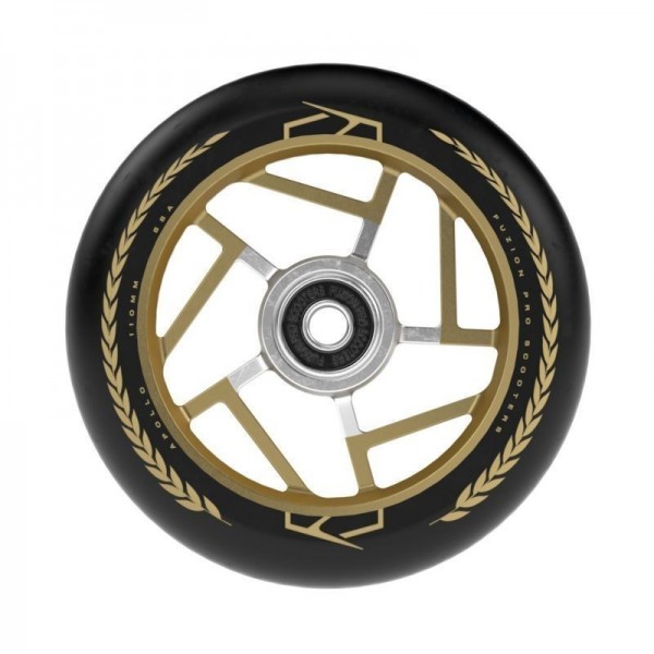 Колесо FUZION Apollo 24x110 черн/золото (комплект 2шт)