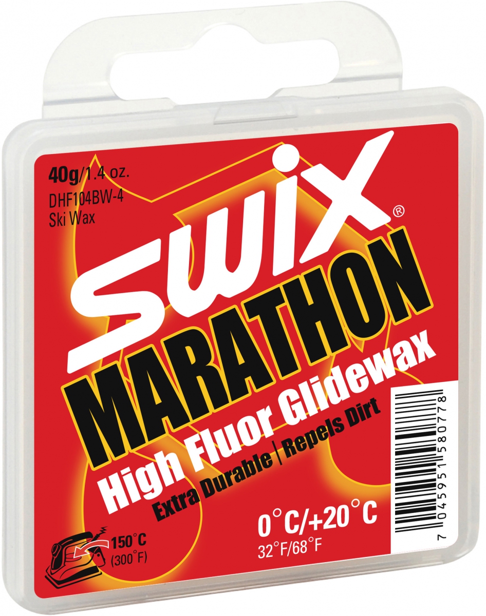 Мазь скольжения SWIX Marathon DHF104BW (0+20 C) 40 g DHF104BW-4 (№3222)