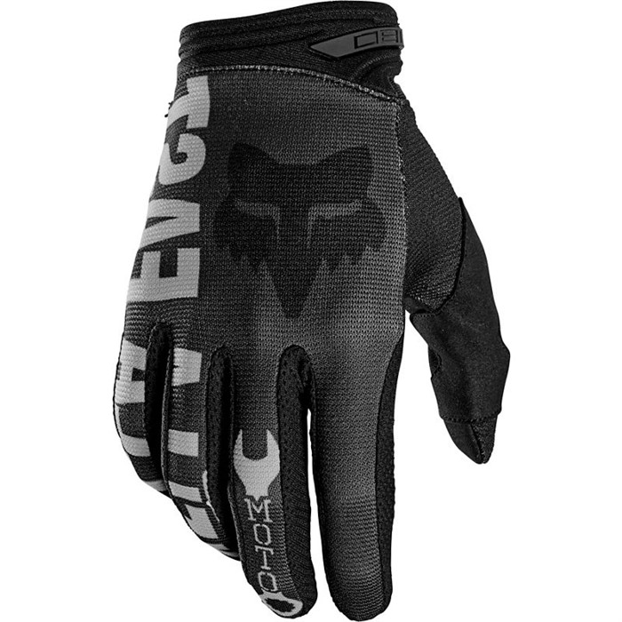 Перчатки велосипедные Fox 180 Illmatik (Black/Grey, L, 2021 (25798-014-L))