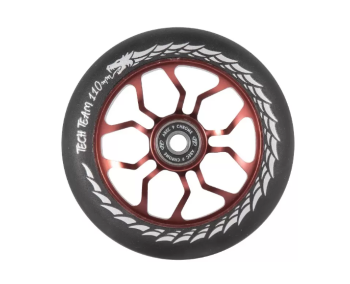 Колесо TECHTEAM Flat Solid Goliath 110 коричневый