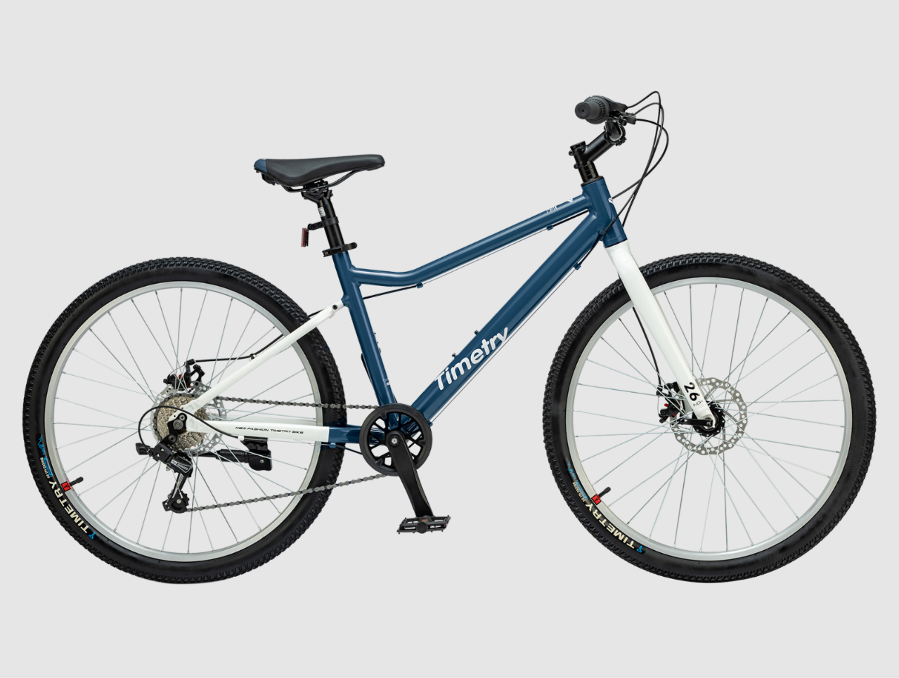 Велосипед 24" TimeTry 233/7S, синий
