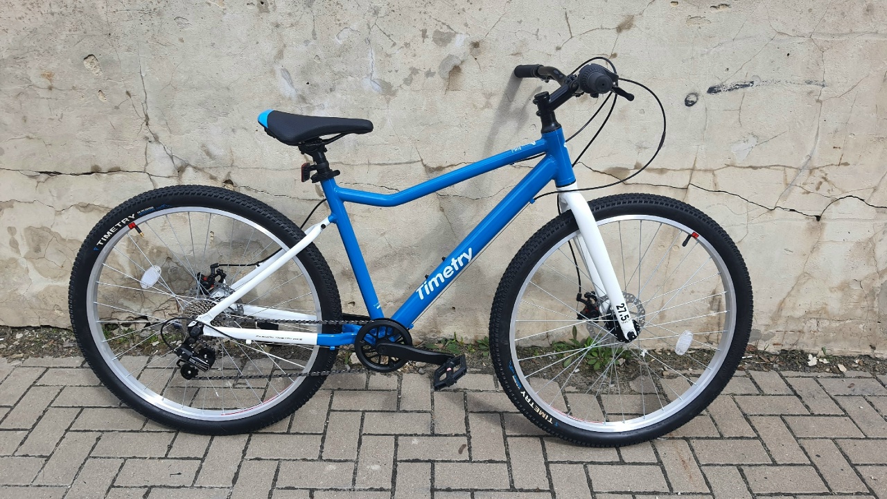 Велосипед 27,5" TimeTry 237/7s рама 15", синий