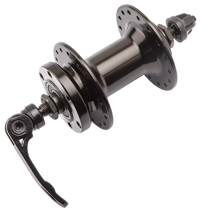 Втулка передняя WZ-A208FBQ 32 Disc Ex (Adrenalin MD20) Черная, с эксцентриком