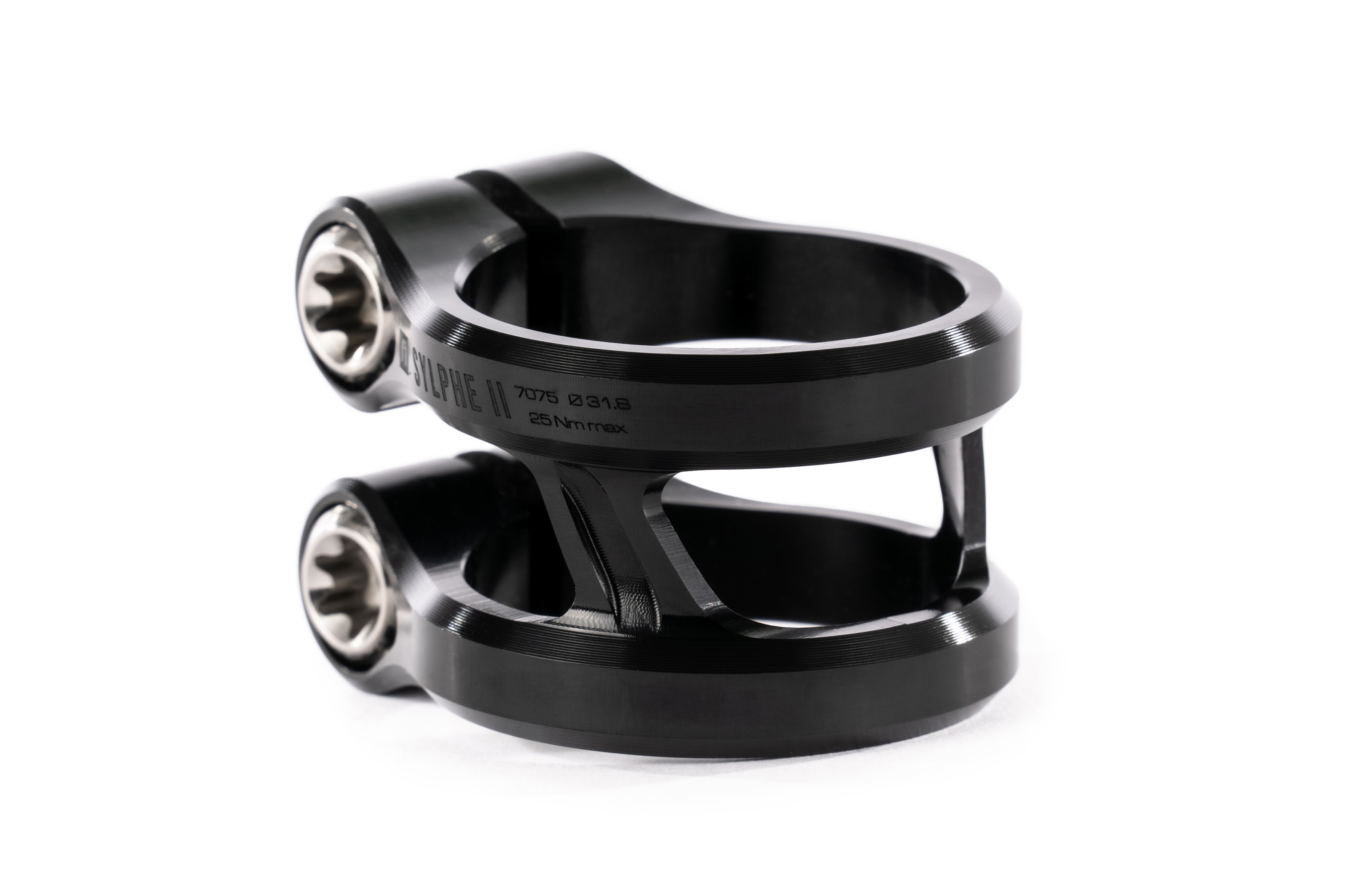 Зажим Ethic sylphe double V2 31.8 black