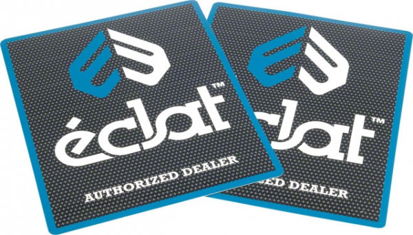 Наклейка Eclat Authorized Dealer 2019 ((мульти) арт: 33033020118)