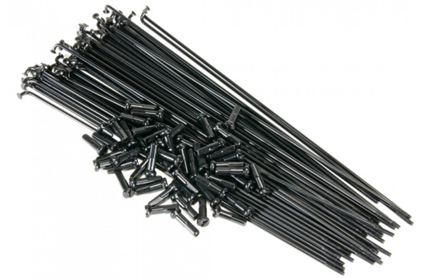 Спица стальная 264mm с нип. чёрная
