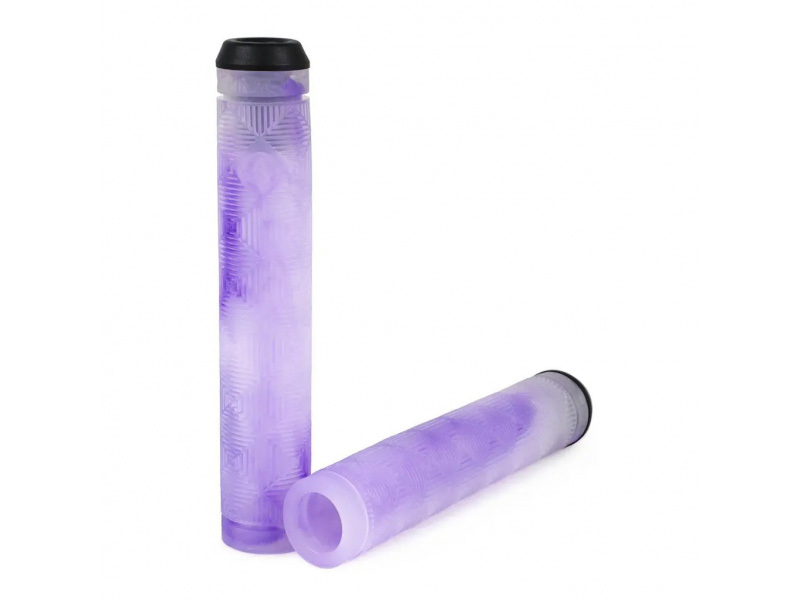 Грипсы Shadow OL Dirty Flangeless прозрачно-фиолетовые