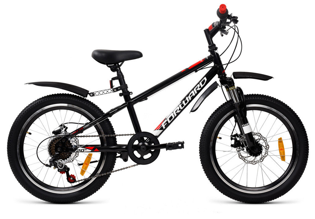 Велосипед 20" FORWARD UNIT PRO disc Рама 10.5" черный, 2019 RBKW91606003