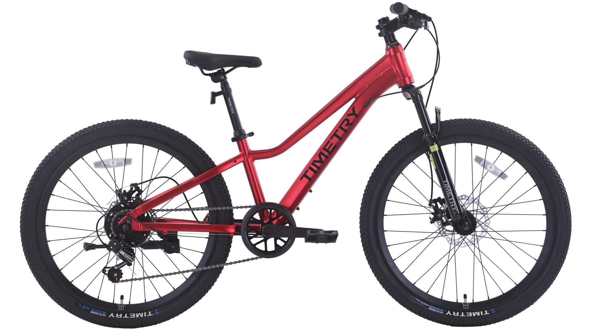 Велосипед 24" TimeTry Сool 7s, красный