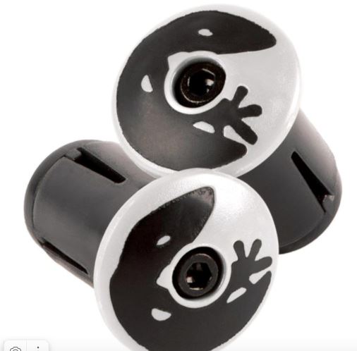 Заглушки руля Lizard Skins Packaged DSP Bar Tape Plugs Diamond White (PLUGS120)