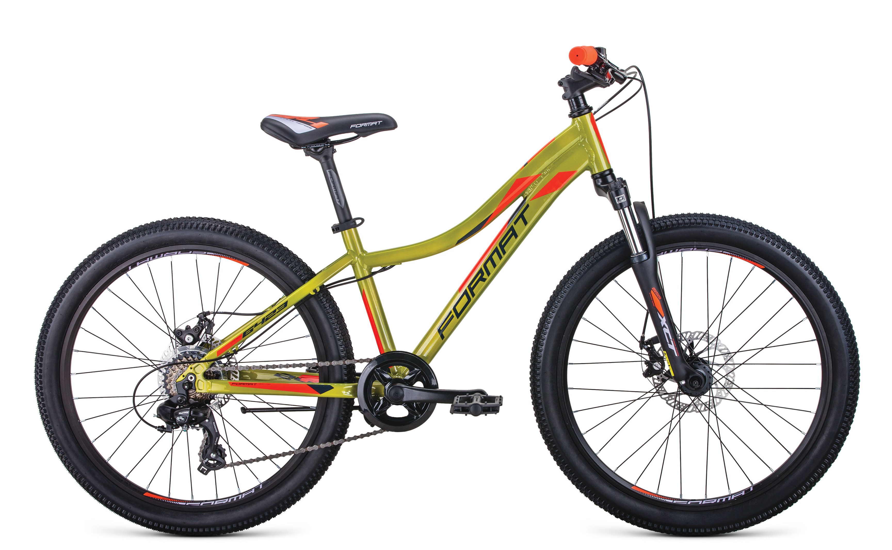 Велосипед 24" FORMAT 6423 Рама OS оливковый 2021