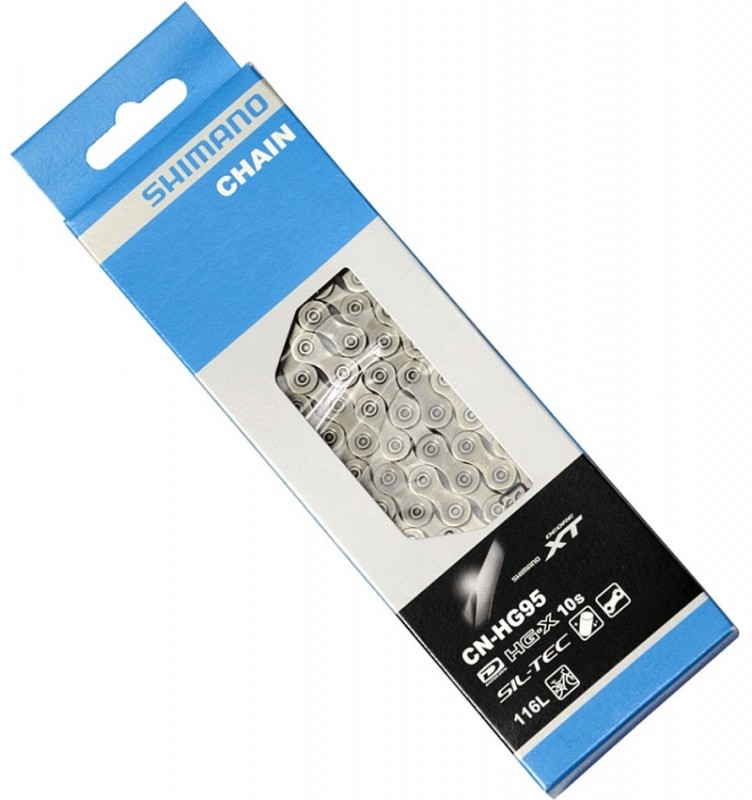 Цепь 10 ск., Shimano XT CN-HG95