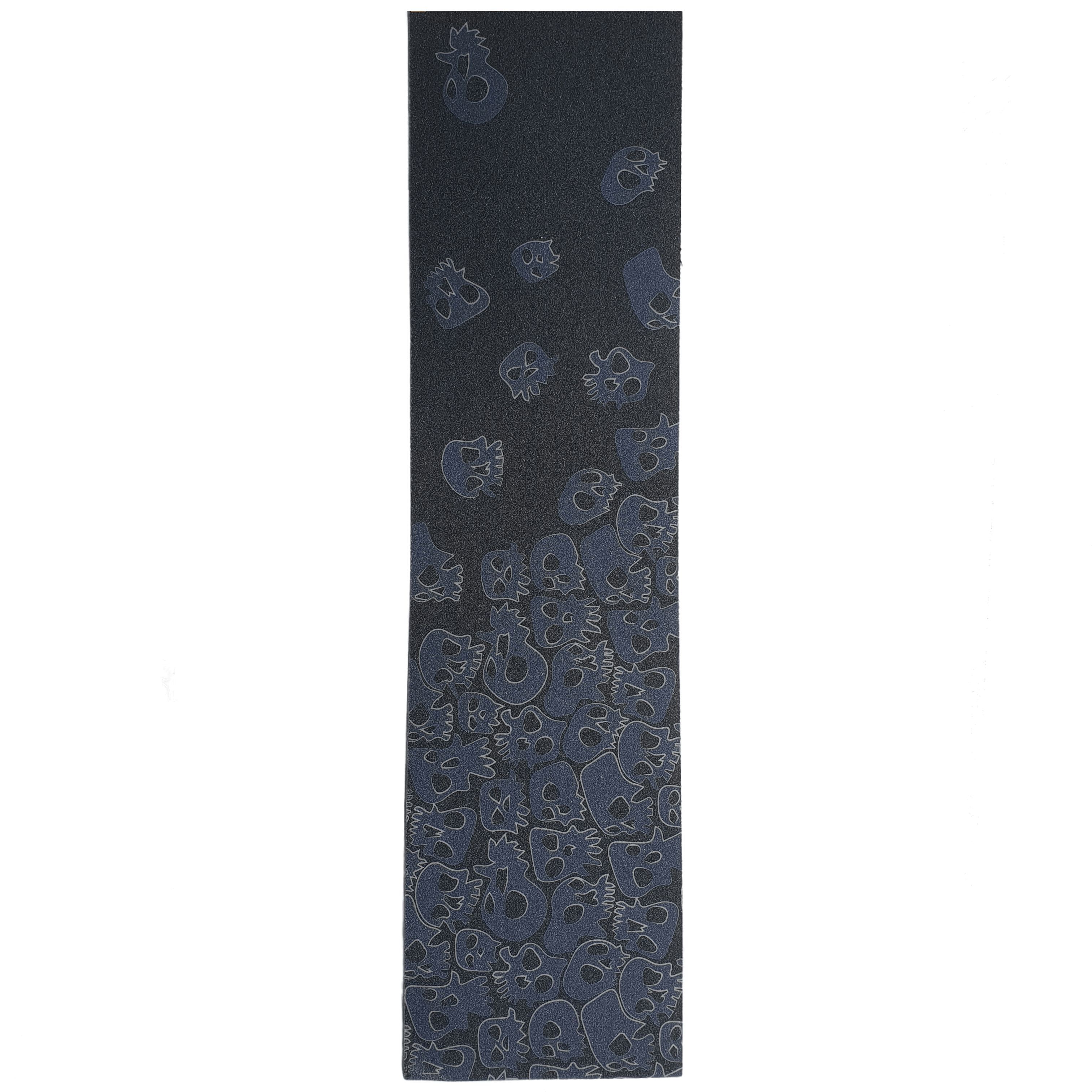 Шкурка для самоката Skull, Black-Grey, 153х610 мм