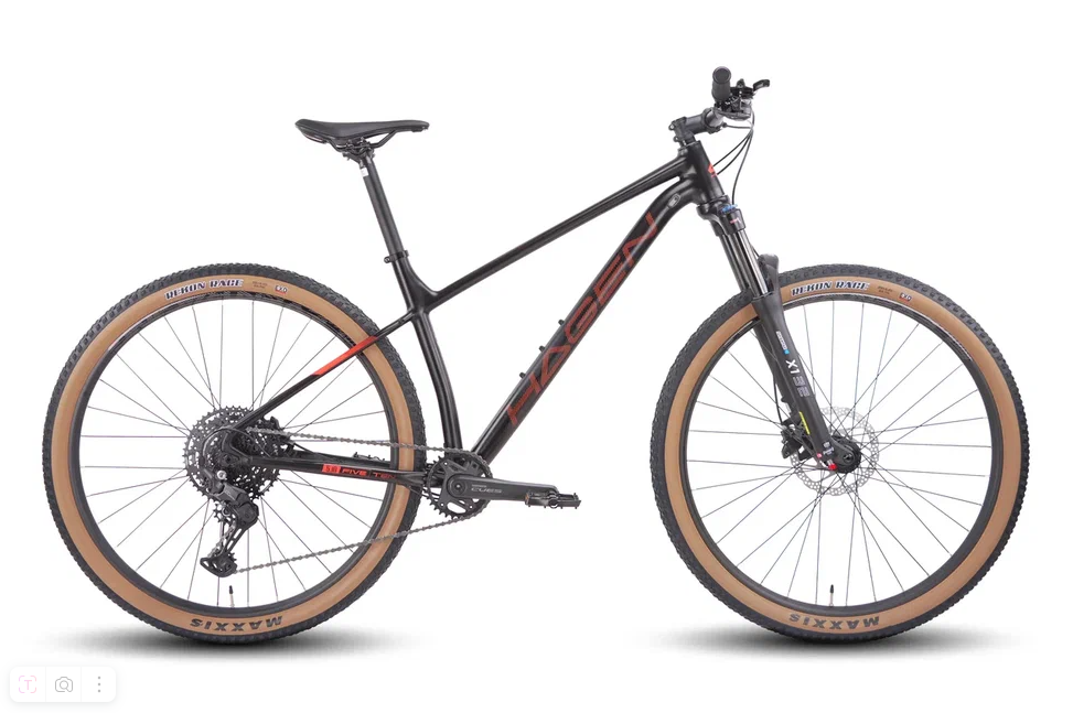 Велосипед 29" Hagen 5.10 рама S 16" Металкор, металлик 2025