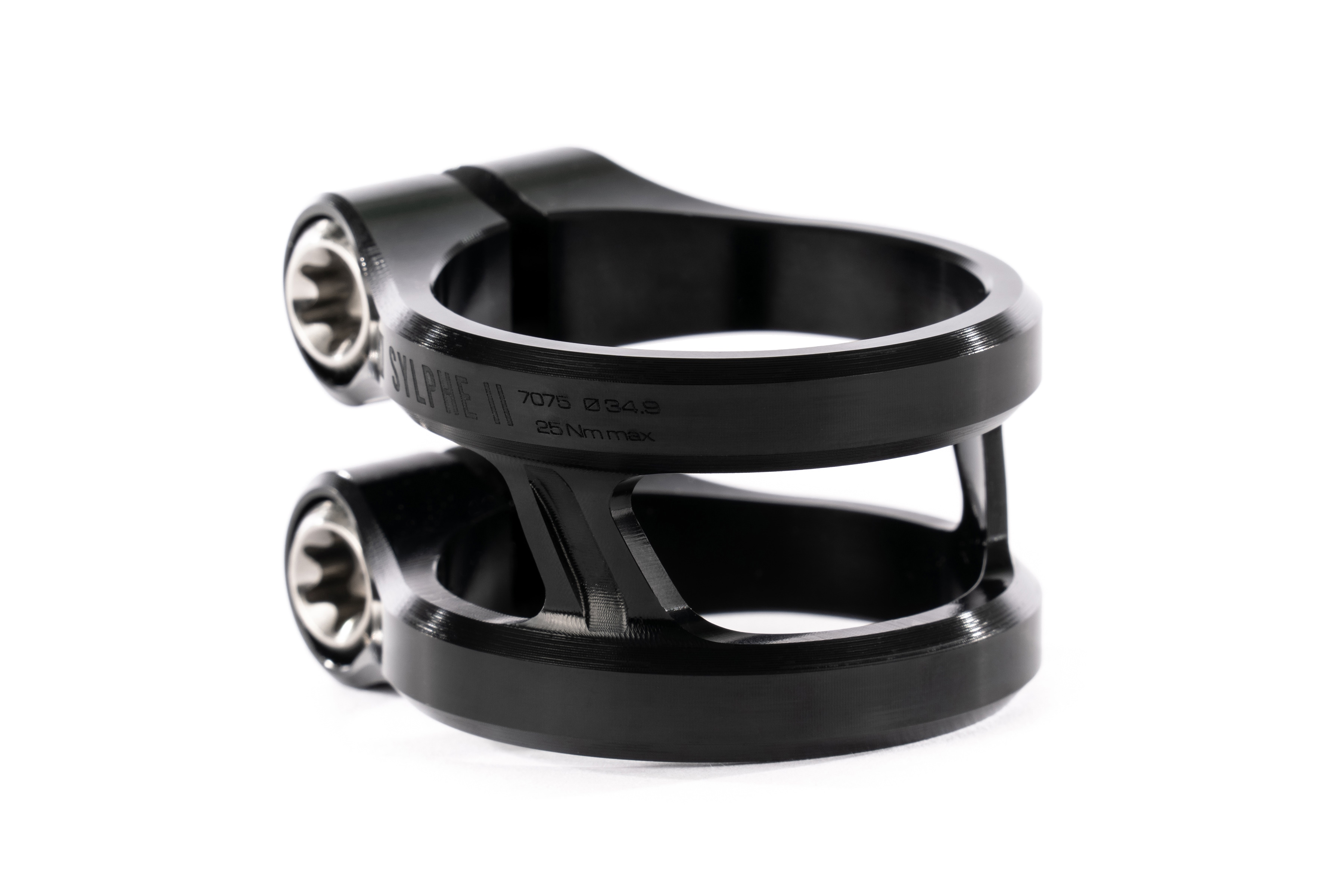 Зажим Ethic sylphe double V2 34.9 black