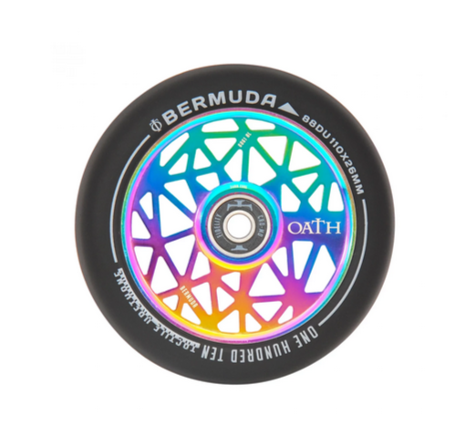 Колесо для самоката Oath Bermuda 110 пара (черный / мульти)