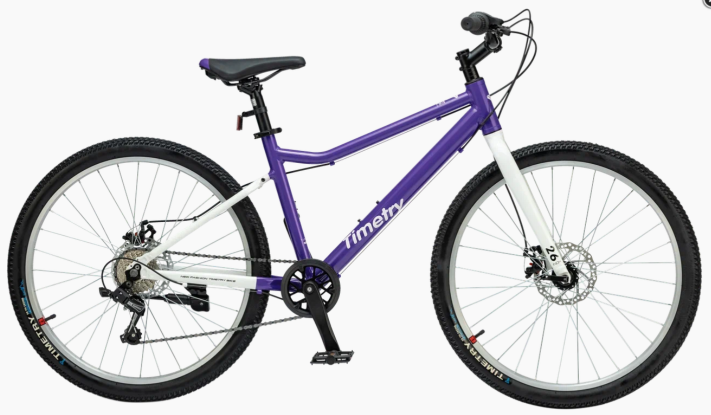 Велосипед 26"  Milka/7s рамa 14" Фиолетовый