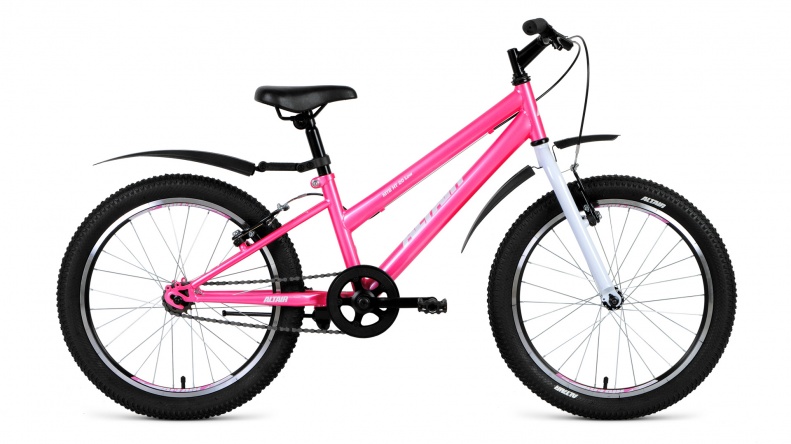 Велосипед 20" Forward ALTAIR MTB HT low (рост 10.5") 2019-2020, розовый/белый, RBKT01N01003