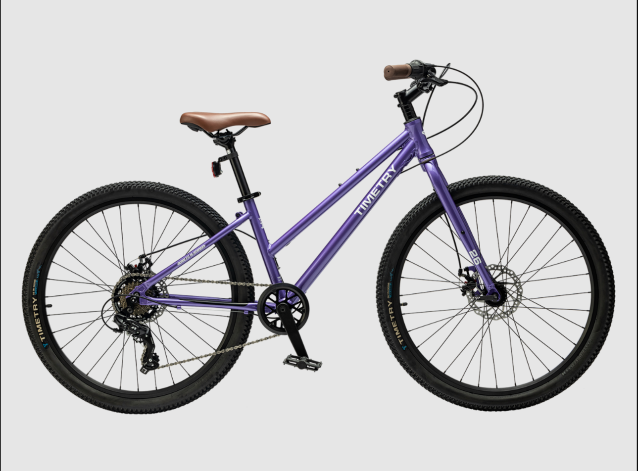 Велосипед 26" TimeTry Mars/7S рама XXS 12", фиолетовый
