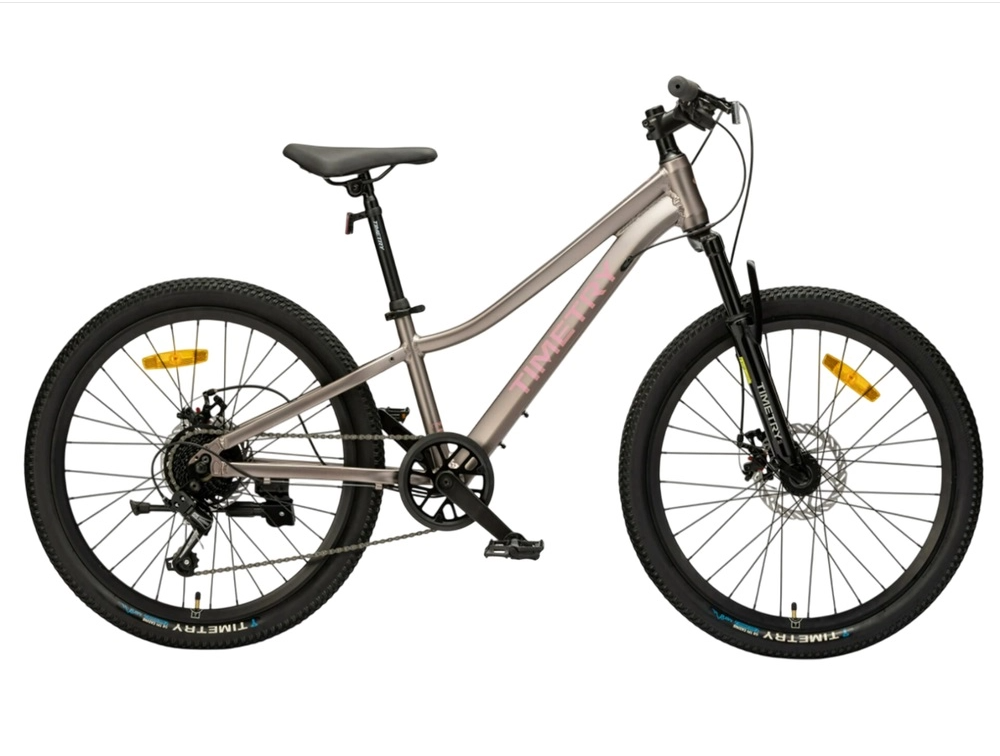 Велосипед 24" TimeTry Сool 7s, коричневый
