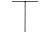 Руль Ethic Tenacity T-bar 62 high raw