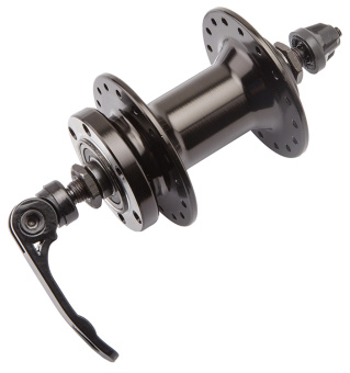 Втулка передняя WZ-A208FBQ 32 Disc Ex (Adrenalin MD20) Черная, с эксцентриком