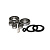 Ремкомплект к педалям E Thirteen Plus Flat Pedal Axle Rebuild Kit (PDS20-103)