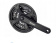 Шатуны-система Prowheel, 3ск., 22/32/42 зуб., 1/2"х3/32",сталь с защитой; шатуны 170мм, алюминий, резьба 9/16", под квадрат, черные (10)