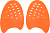 Стельки Specialized BG INTERNAL VARUS WEDGE 2PK 47-48 61316-9006