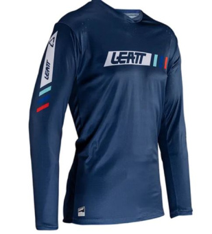 Велоджерси Leatt MTB Enduro 4.0 Jersey (Denim, XXL, 2024 (5024120465))