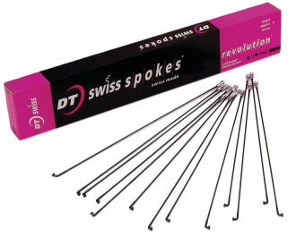 Спица DT Revolution 2.0mm 266mm черная