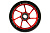 Колесо Ethic incube wheel v2 12 STD 125 mm red
