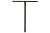 Руль Ethic Trianon T-bar 72 high black