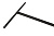 Руль Ethic Trianon T-bar 62 high black