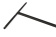 Руль Ethic Trianon T-bar 62 high black Руль Ethic Trianon T-bar 62 high black