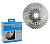 Кассета Shimano  CS-HG400, 9 скоростей, зубья 11-34, серебристый