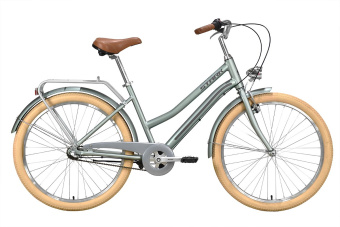 Велосипед 26" TimeTry 265/3s рама S 16", зеленый