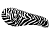 Седло Bikes Zebra BMX 235х140мм