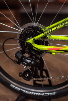 Велосипед Superior Racer XC 24" рама OS Matte Lime/Black/Red