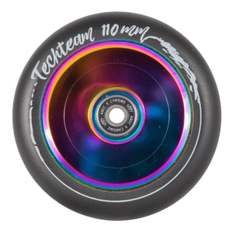 Колесо TECHTEAM Hollow 24x110 неохром
