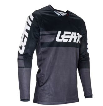 Мотоджерси Leatt Moto 4.5 X-Flow Jersey (Black, XL, 2025 (5024080493))