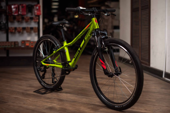 Велосипед Superior Racer XC 24" рама OS Matte Lime/Black/Red