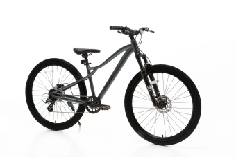Велосипед 27.5" FEEL Max рама S 15"/8s, серый-черный