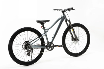 Велосипед 27.5" FEEL Max рама S 15"/8s, серый-черный